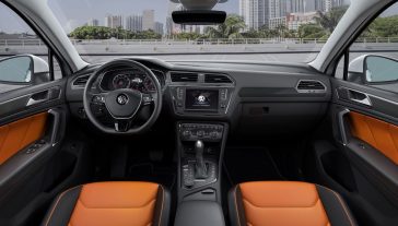 Nouveau Volkswagen Tiguan intérieur